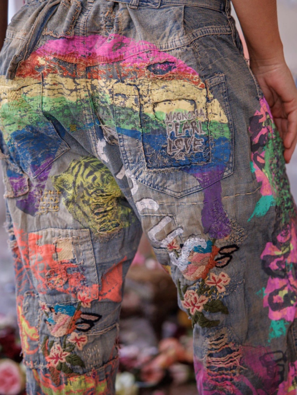🌈NWT MAGNOLIA PEARL BANANA CIRCUS MINER DENIMS🌈 - Picture 10 of 11
